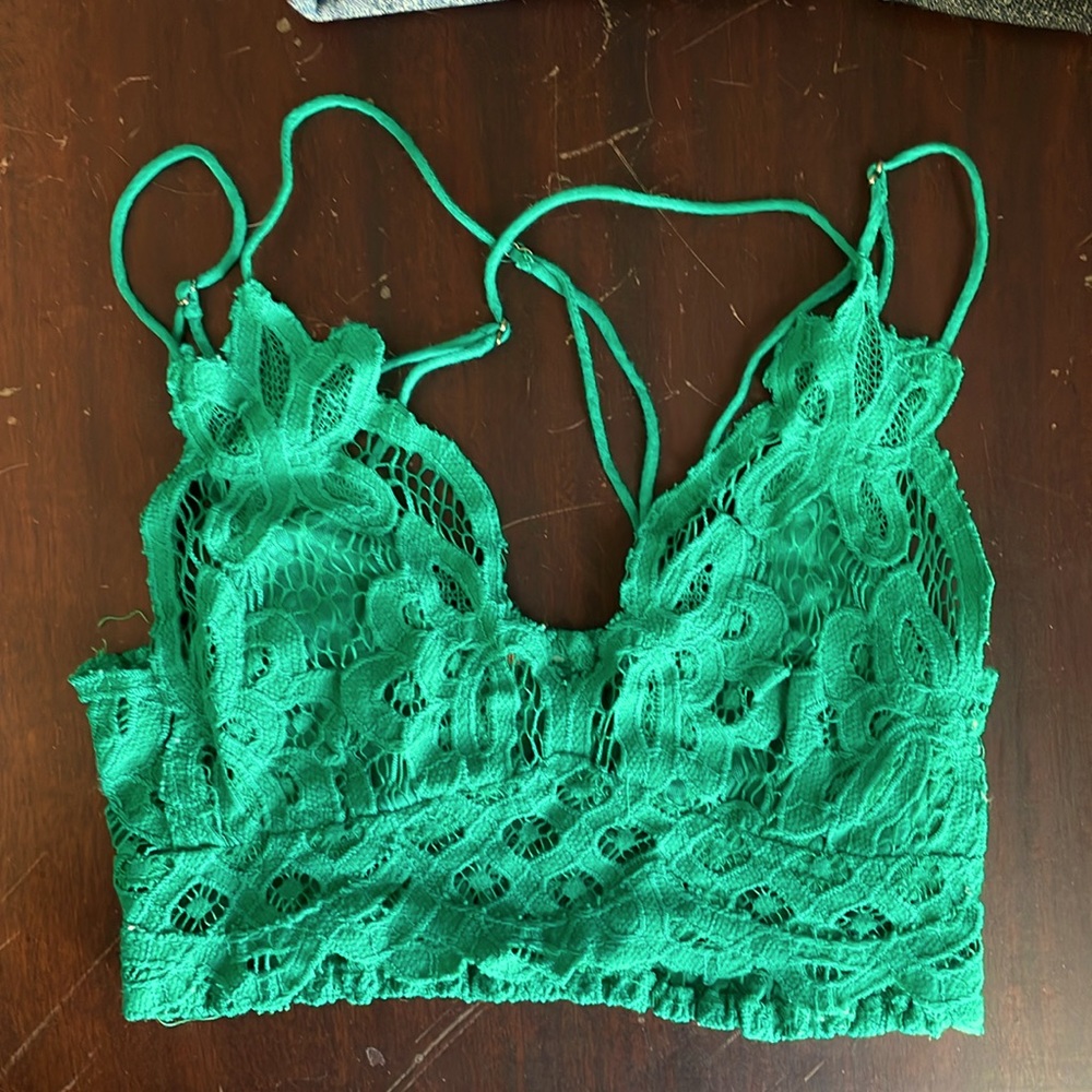 Free People bralette - green